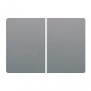 Chave de botão duplo GREY SHADOW BJC Coral 21709-GS