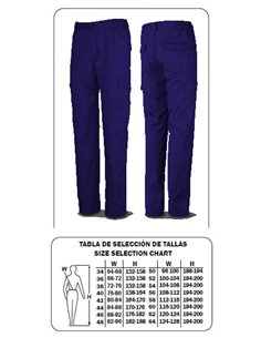 MARCA PANTALON TERGAL AZUL MARINO 48388PAM48