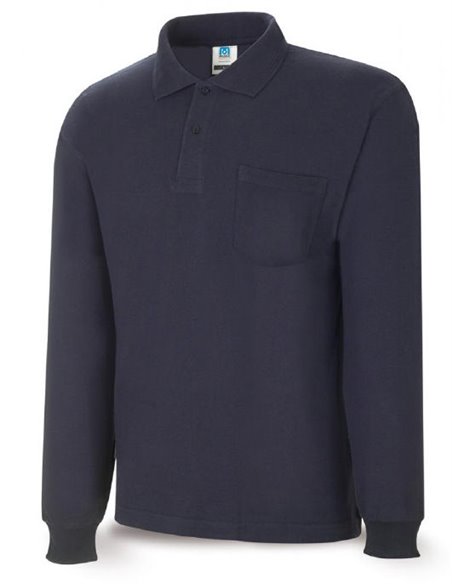 MARCA POLO ALGODON M/LARGA AZUL MARINO XL1288POLAMLXL
