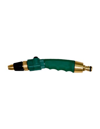 PLUVIA LANZA REGULABLE CUERPO METALICO+INTERRUPTOR2292