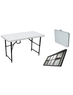 MUEBLE MESA RECTANGULAR PLEGABLE 121x61x ALTO 72 CMWX-F-122