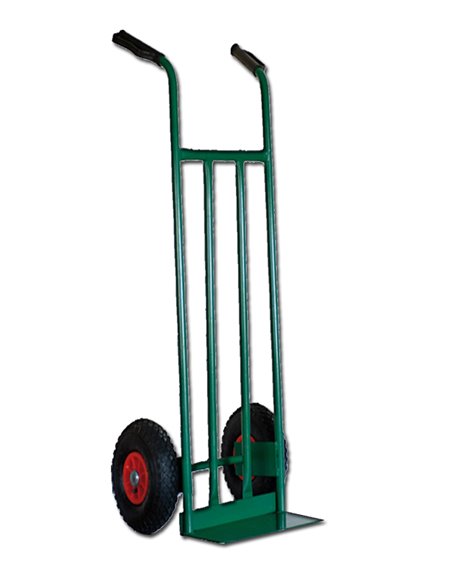 LAMS CARRETILLA ALMACEN RUEDA NEUMATICA VERDE PALA CORTA HT1849