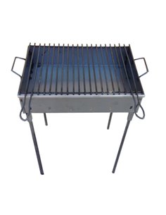 BARBACOA HIERRO 51CM LARGO (60ASA A ASA) 33CM ANCHO-75CM ALTO 