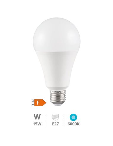 Standard LED bulb 15W E27 6000K