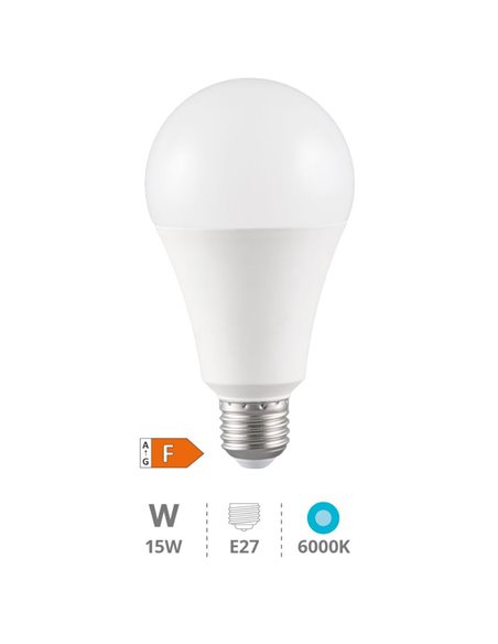 Standard LED bulb 15W E27 6000K