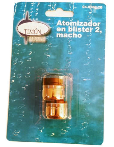 Pluvia M-24x100 männlicher Zerstäuber ohne Kugelgelenk BL-2-Einheit. 04-0280-2B