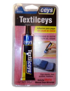 Adesivo tessile CEYS 30ml BL.501024