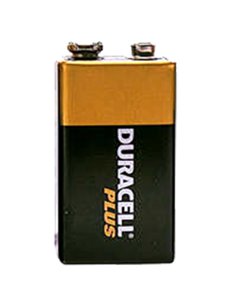 Duracell Alkaline 9V (6F22) K1 Plus