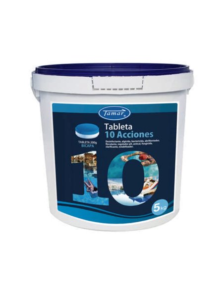 Tamar Chlore 10 Actions Comprimés 200 g 5 kg Action Lente 1105106050