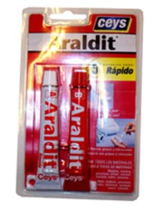 CEYS ARALDIT FAST 15 ML + 15 ML GRANDE BIANCO 510207