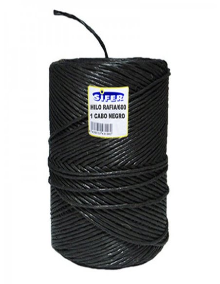 Corda in rafia 600 con corda nera 750g RA04