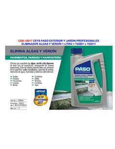 CEYS STEP EXTENSION AND GARDEN ALGAE AND VERDIN REMOVER 1 L