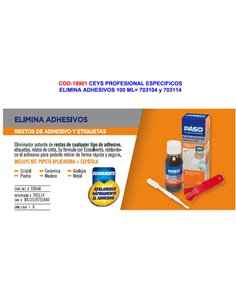 CEYS RIMUOVERE ADESIVO STEP SPECIFICO 100 ML