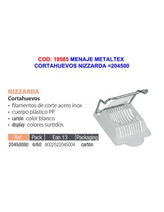 Cortahuevos Metaltex Nizzarda 204500000