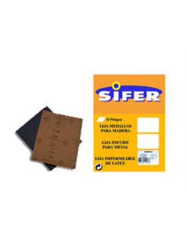 SIFER LIJA AGUA SET-10 230x280 GRANO 320