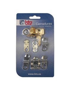 Universal lock kit for mailbox number 2 gold reference 60004