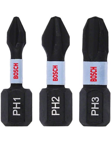 BOSCH BOX 3 PRO PHILIPS SCHLAGPUNKTE PH1/2/3 P25mm 2608522470