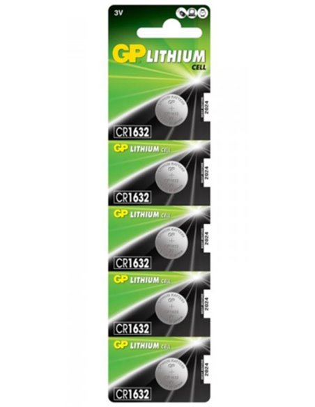 GP CR1632-B5 3V 53mAh G334 Knopfbatterien