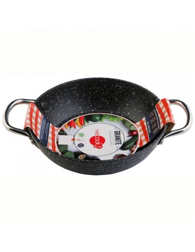 Non-stick Low Casserole 20cm All Fire Granite WECOOK 72020
