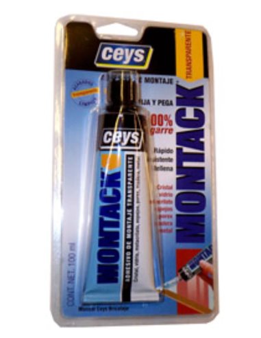 Adhésif de montage transparent Cey's 80 ml BL507262-507451