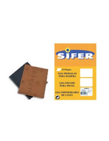 SIFER WASSERSCHLEIF-SET-10 Körnung 360 230x280