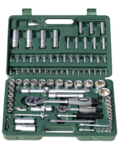Set chiavi a bussola professionali SIFER 94 pezzi 1/2-1/4