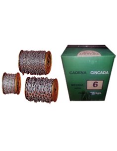 Catena da 2,5 mm su bobina da 10 kg (circa 80 metri)