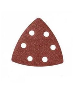 SIFER VELCRO TRIANGULAR SANDPAD 25UN 946A GR 80 WOOD METAL