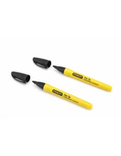 Stanley Fine Point Marker Schwarz 0-47-316BL 2 Einheiten