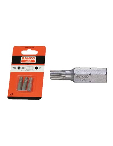 BAHCO TORX-SPITZE T30 3P 1/459 S/T-30x2559S/T