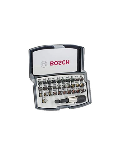 Set mit 32 Stück Bosch-Magnetspitzen 2607017319
