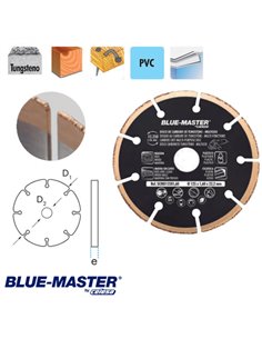 Blue Master Tungsten Carbide Radial Multipurpose Disc 115x1.6x22