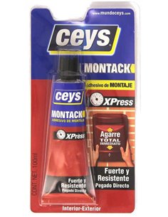 Cey's Adesivo de montagem Montack Xpress 100 g