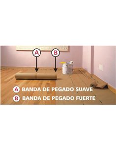 Painter Supertape Floor Protector Roll 90cm x 45m + 2 B. Adh.