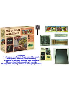 SEMILLAS FINSTOCK FITO KIT MI PRIMER SEMILLERO8381