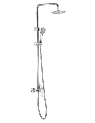 IBERGRIF CONJUNTO COLUMNA DUCHA CROMO M17059