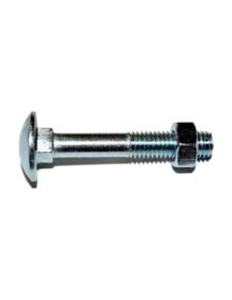 TORNILLO C/RED.C/CUADRADO  8X 80 CARROCERO DIN 603 +TUERCA
