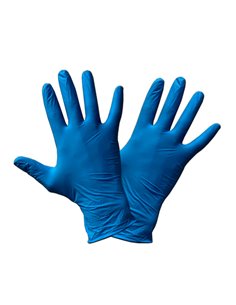 MG GUANTE NITRILO AZUL USO ALIMENTARIO 5.2 GR TALLA S 100 U5010