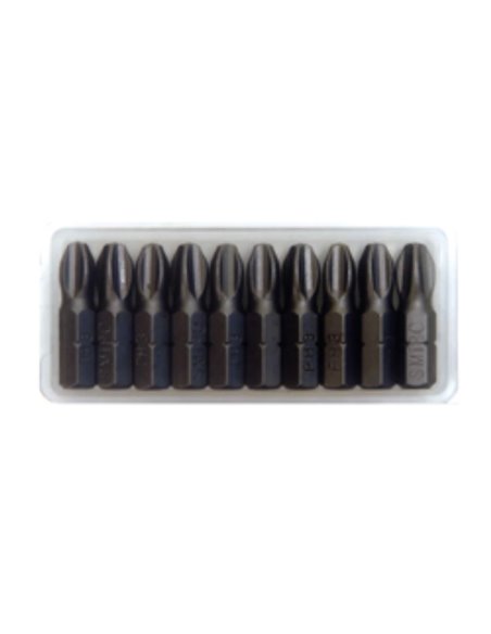 SIFER PUNTAS TALADRO PH S2 N�3 C/10 UNID.PROFESIONALSB22.03.25