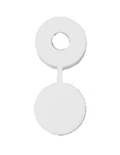 EMBELLECEDOR TORNILLO N�10 PLASTICO BLANCO