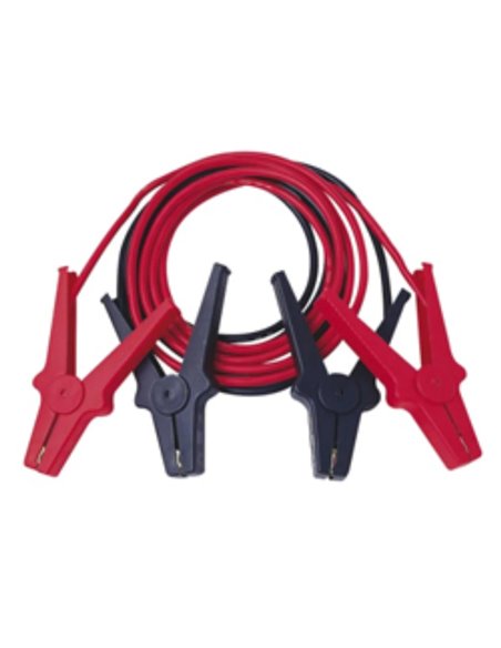 SIFER CABLES BATERIA 400 AMPER2 CABLES ROJO+NEGRO 2,5 MTO0030
