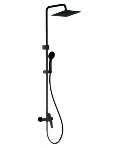 IBERGRIF DUCHA COLUMNA NEGRO IBIZA M17007B