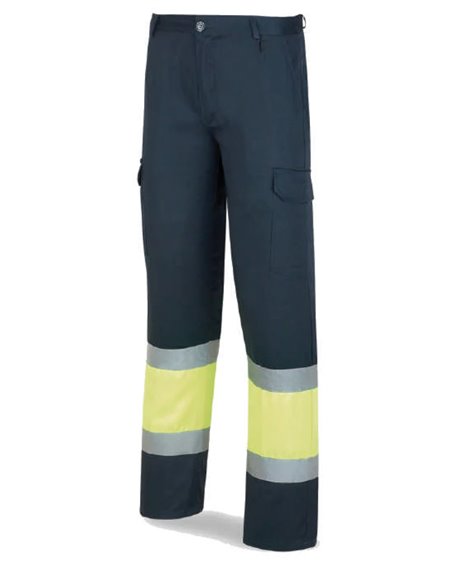 MARCA ALTA VISIBILIDAD PANTALON TERGA AMARILLO AZUL 54388PFYA54