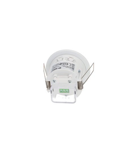 James recessed detector in the ceiling White