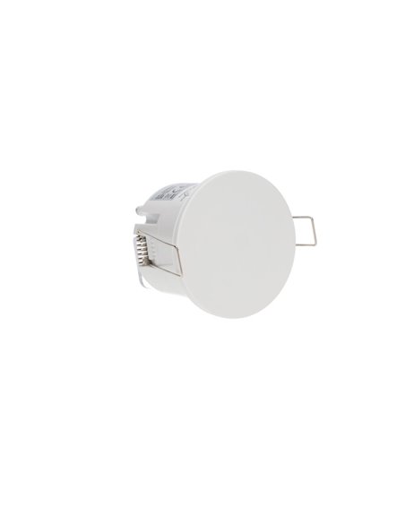 James recessed detector in the ceiling White