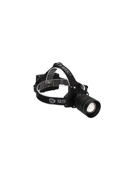 LED rechargeable headlamp with zoom 2800Lm