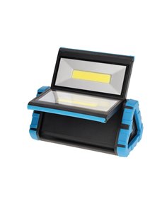 Linterna de trabajo LED COB con hojas desplegables (10W 1000lm) con cable tipo USB C IP54 154x84x75mm fabricada en plástico y go 2