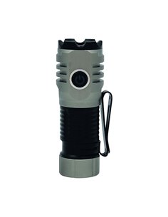 Linterna de mano de 3 LEDs COB (12W 1000lm) con distancia de iluminación de hasta 105m con cable USB C IPX4 Ø26x70mm fabricada e