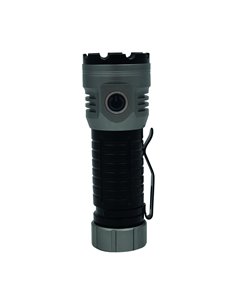Linterna de mano de 8 LEDs COB (30W 3000lm) con distancia de iluminación de hasta 214m con cable USB C IPX4 Ø41x115mm fabricada 