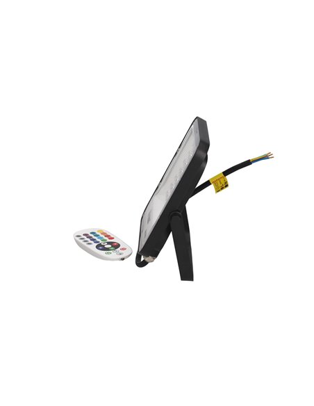Kintore Aluminum LED floodlight 30W RGBW RGB IP65 Grey